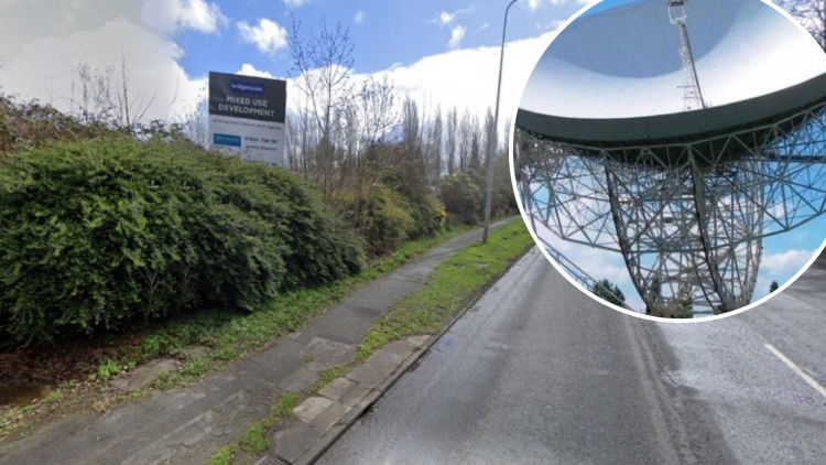 Cheshire East has refused an application for 101 homes because of the detrimental impact the development would have on Jodrell Bank and Bespak Pharmaceuticals (Credit: Google Maps)