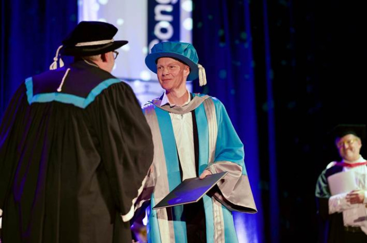 Tim Marlow OBE was awarded an honorary doctorate by Kingston University (Image supplied)