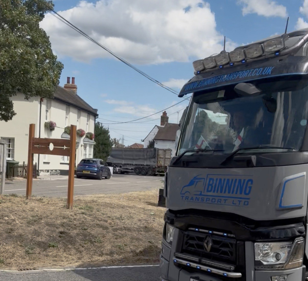 All roads currently lead to West Tilbury where residents say HGV traffic on Rectory Road and Blue Anchor Lane has been overwhelming. 