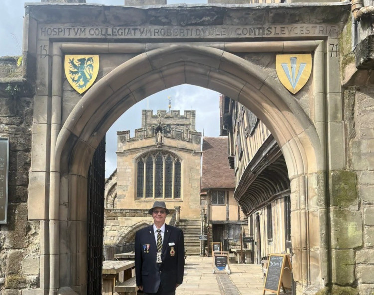 he Lord Leycester invites the public to witness the robing of Brother Stephen on Wednesday, 5 August, marking centuries of tradition and military heritage (image supplied)