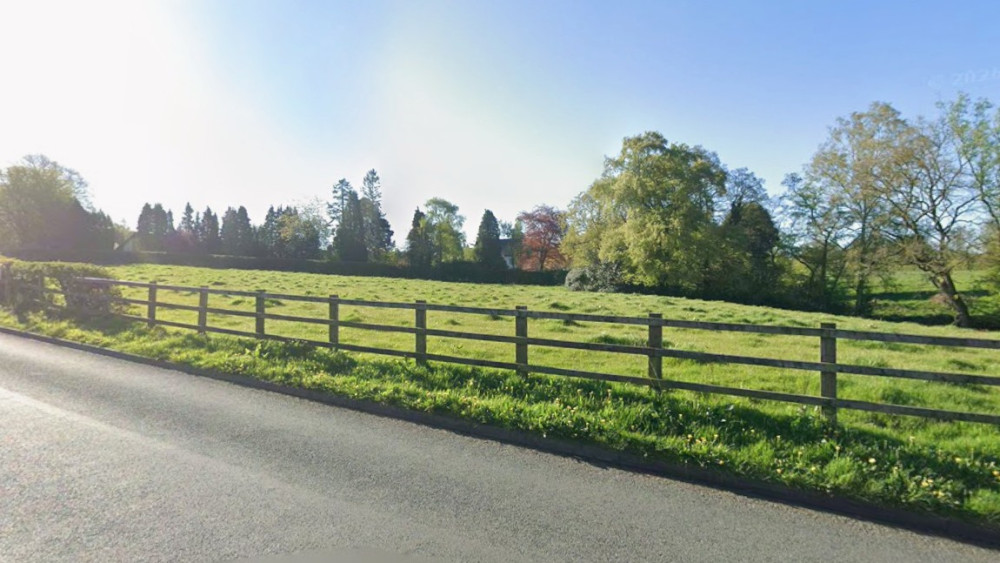 The development site at Mill Lane Wetley Rocks (image via Google Street View)