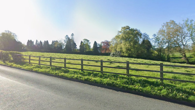 The development site at Mill Lane Wetley Rocks (image via Google Street View)