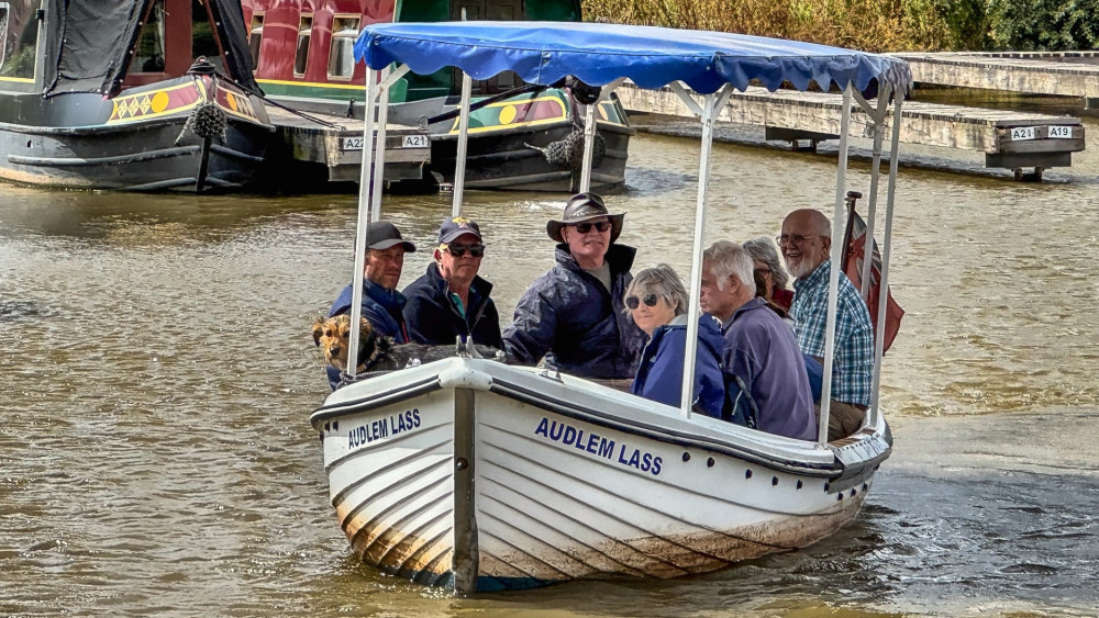 The Audlem Lass boat service is continuing another busy season on the Shropshire Union Canal, providing enjoyable trips for visitors (Photo: Jonathan White).