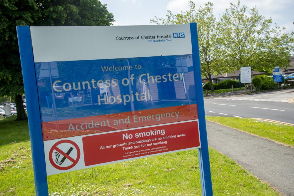 The Countess of Chester Hospital has received improved ratings from the Care Quality Commission (Image via: Countess of Chester Hospital)