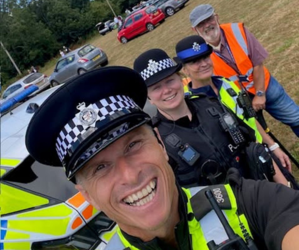  Wells police have stepped up prevention work on violence against women and girls, including beat surgeries, school visits and Walk and Talk. (Photo: Facebook/Mendip Neighbourhood Police) 