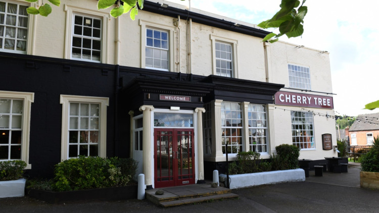 The Cherry Tree, on London Road, will close from 3 August (image via Greene King)
