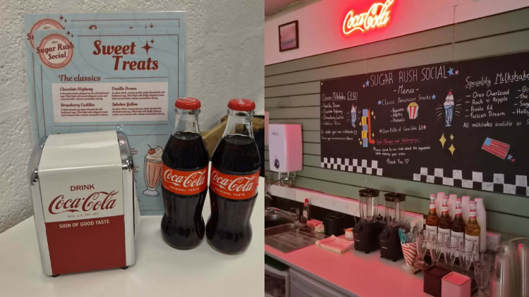 Sugar Rush Social is opening at Longton Market (images via Ellie Meredith)