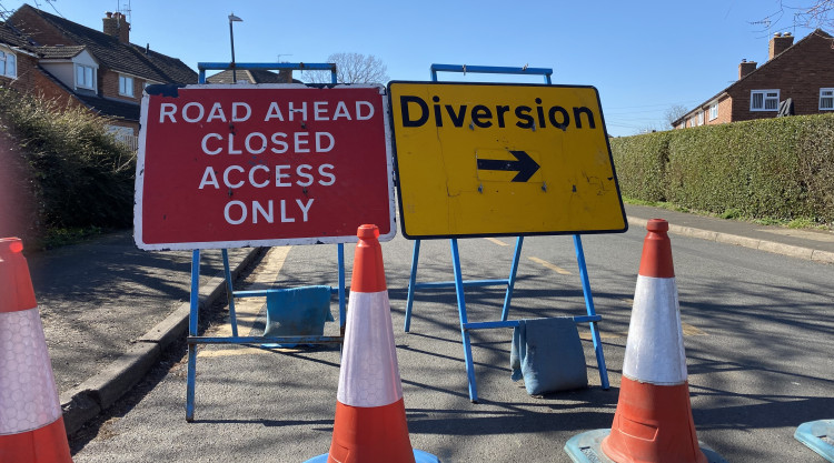 Here are the upcoming road closures for Kenilworth (image by Nub News)
