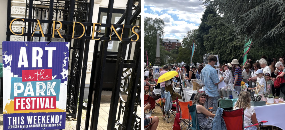 Leamington hosted Art in the Park and its first Book Extravaganza this weekend August 1-2 (image via Nub News) 