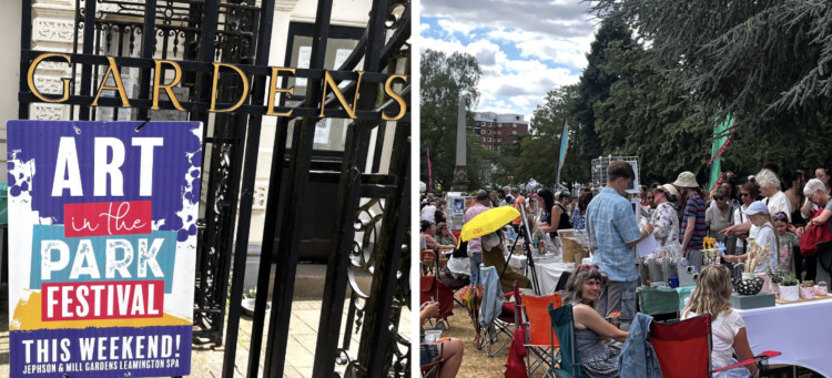 Leamington hosted Art in the Park and its first Book Extravaganza this weekend August 1-2 (image via Nub News) 