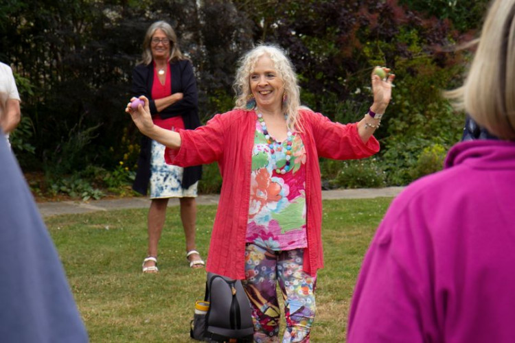 Singing in The Park!
