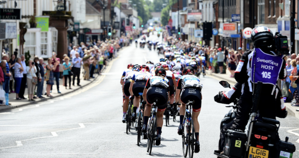 Leamington prepares for Lloyds Tour of Britain Women finale on 23 August (image via swpix.com) 