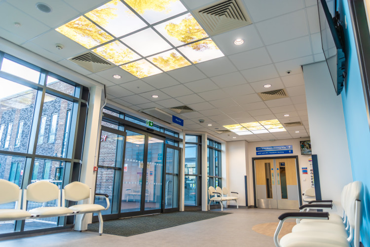 New images show the completed A&E upgrade at the Countess of Chester Hospital (Image supplied)