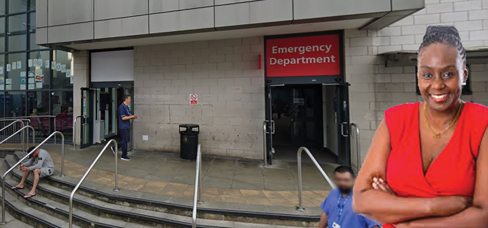 Dr Maimuna Mushabe delivered a report of Basildon A&E