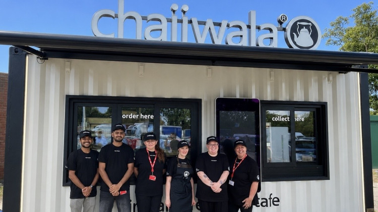 Chaiiwala is now open at Sandbach Services on the M6 southbound near Congleton (Credit: Supplied)