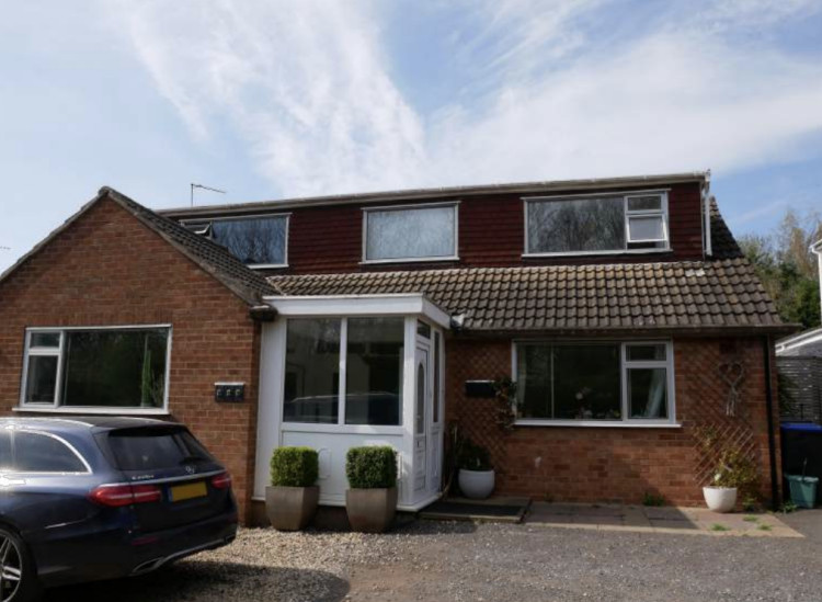 Plans for a taller home in Leamington raise objections over solar panel impact, but council officers recommend approval (image via planning application)