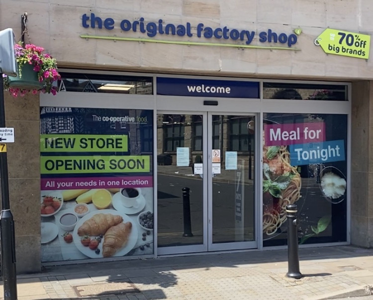 The Co-op will take over the The Original Factory Shop unit (image via Nub News)