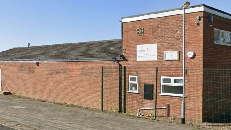 Newchapel Scouts Group's building in Rainford Close, Packmoor (image from Google Street View)