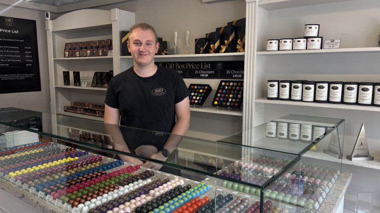 Joe Vaughan opened 1683 Chocolate Place 11 years ago, and since then, the business has grown massively (Image: Nub News)