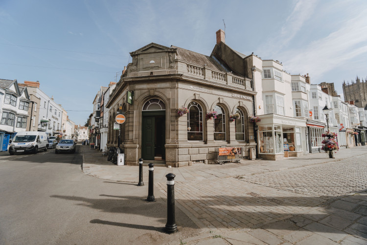 Cornish Bakery has opened in the former HSBC bank in Wells Market Place, creating more than 16 jobs and seating up to 45 customers. (Supplied) 