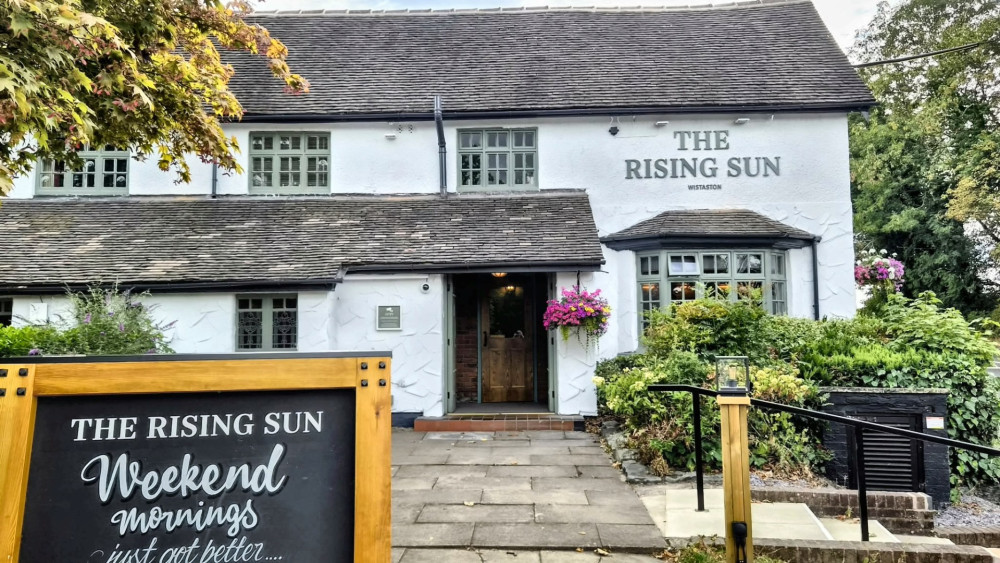 Crewe Nub News' Chief Reporter tried out The Rising Sun, Middlewich Road, following its six-figure summer refurbishment (Photo: Ryan Parker).