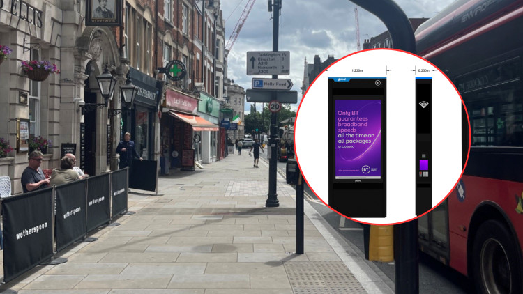 16-18 London Road will not be getting a BT Street Hub 3 unit (credit: Planning application).