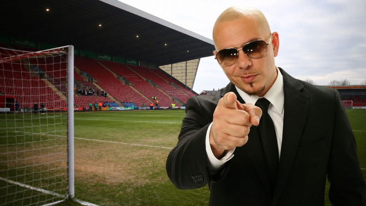 A petition has been launched calling for global music star Pitbull to perform at Crewe Alexandra's Mornflake Stadium (Photo: Change.org).