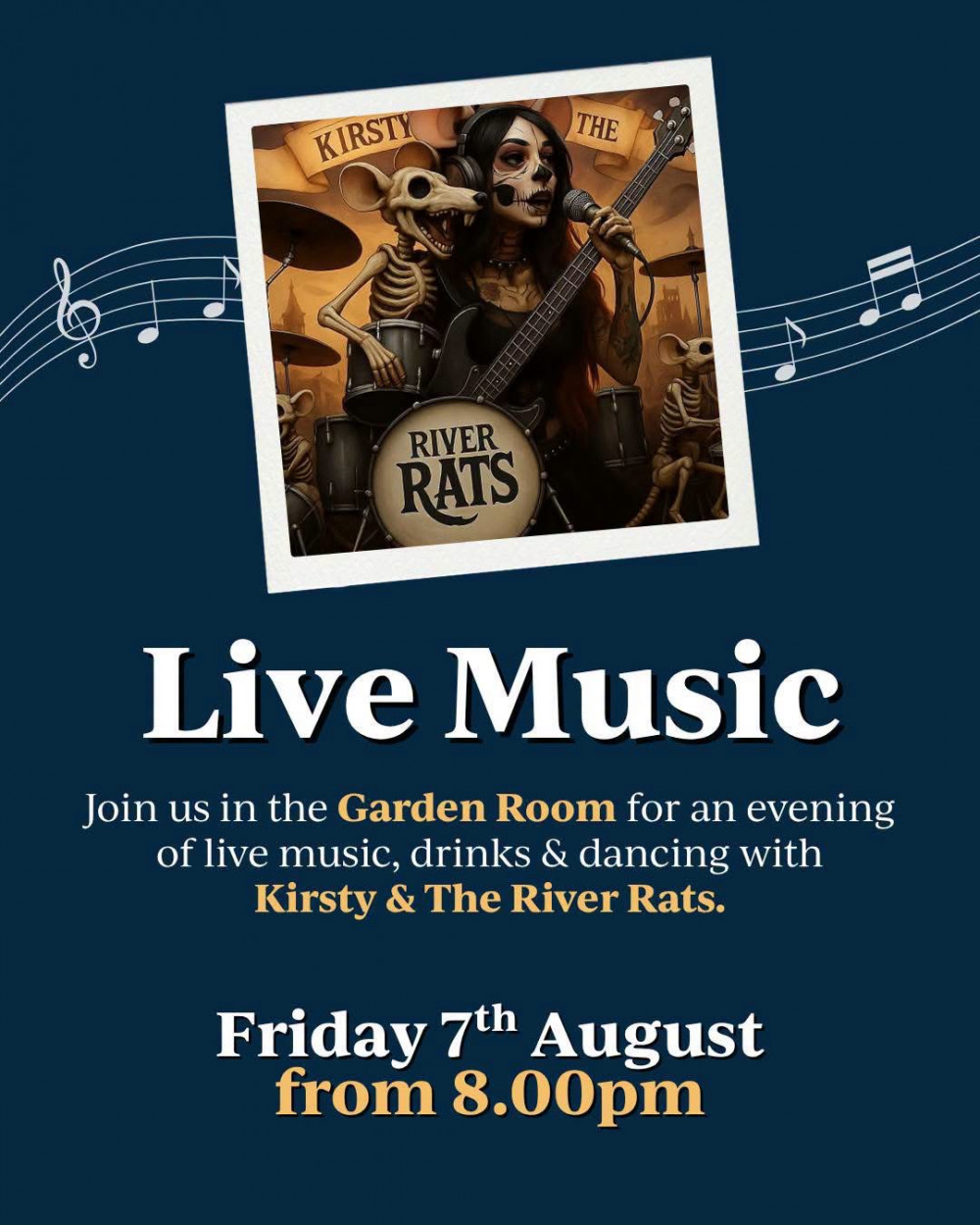 Live Music - Kirsty and the River Rats