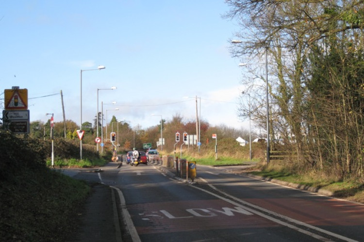 More K2L works have been revealed for the A452 (image by Robin Stott)