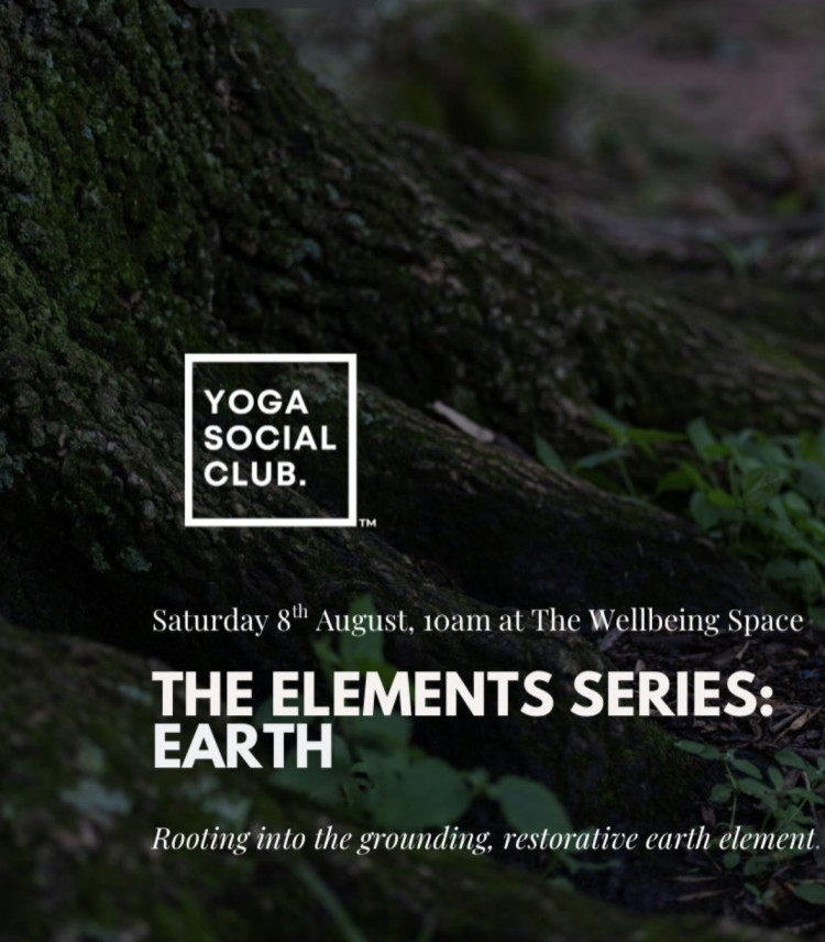 This Saturday: Grounding Yoga Flow and Warm Drink 