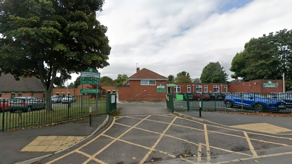 The new building at St John's could be finished before the new term starts (image via Google Maps)