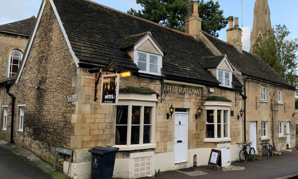 The Railway Inn at Ketton has been named the best pub in the East Midlands by CAMRA (Photo: Rutland CAMRA)