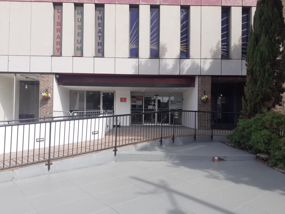The new look frontage at the Thameside. 