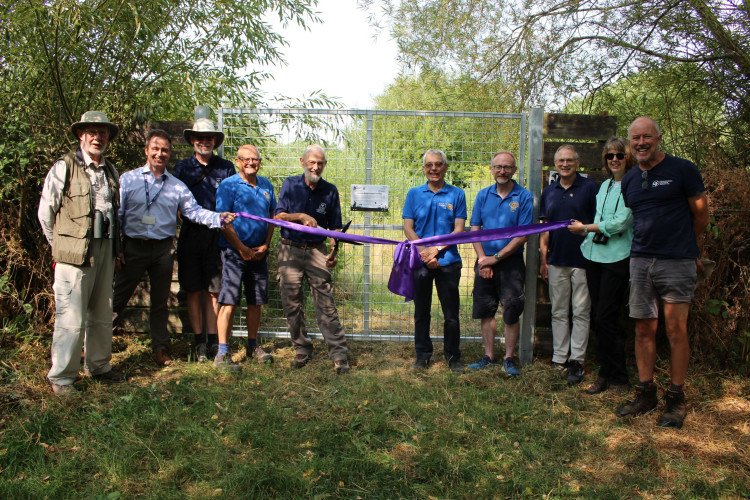 Ashby Castle Rotary donated towards protecting an important new environmental space near Ashby (Photo: Ashby Castle Rotary Club)