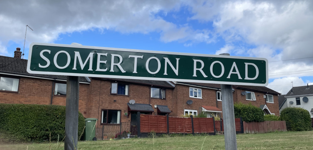 Cheshire Police officers executed a warrant at an address on Somerton Road on Wednesday morning, August 5 (Credit: Warren Nesbit)