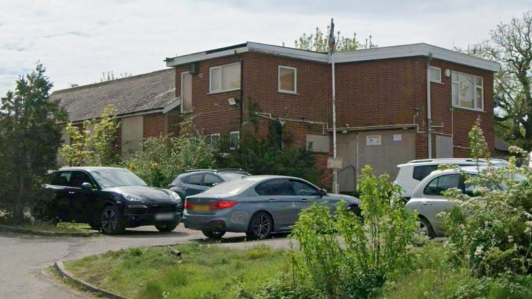 The application proposes to demolish the British Legion on the site of 316 Station Road to make way for an apartment building (Photo LDRS) 
