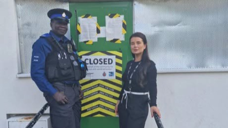 A property on Ince Close has been closed following persistent drug-related activity and anti-social issues (Image - GMP)