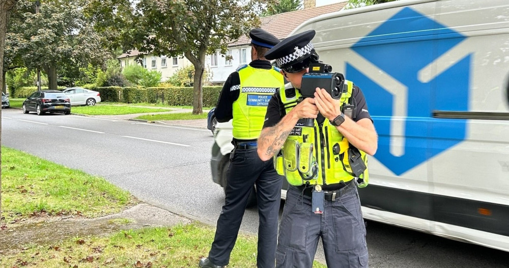 'Road safety is a priority on all four of the beats across Rutland' (image via HP)