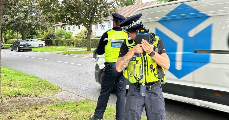 'Road safety is a priority on all four of the beats across Rutland' (image via HP)