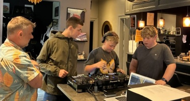 Unknown Macc CIC's DJ school project has been helping to tackle social isolation through music (Credit: Proper Sound)