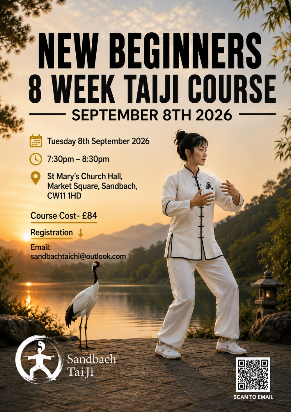 8 Week Tai Chi Beginners Course 