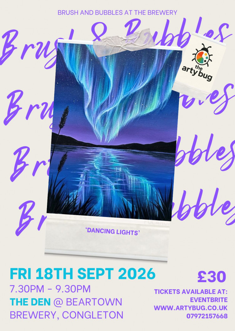 Brush and Bubbles art workshop 