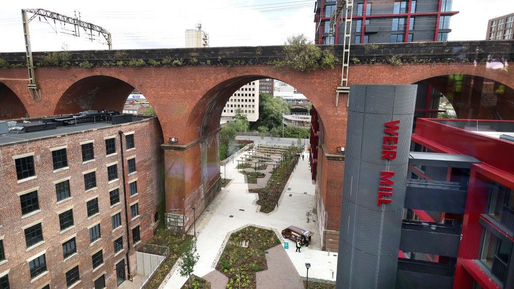 A sneak preview of Weir Mill, which promises to be one of Stockport's most exciting new neighbourhoods when it opens this year (Image - Sean Hansford)