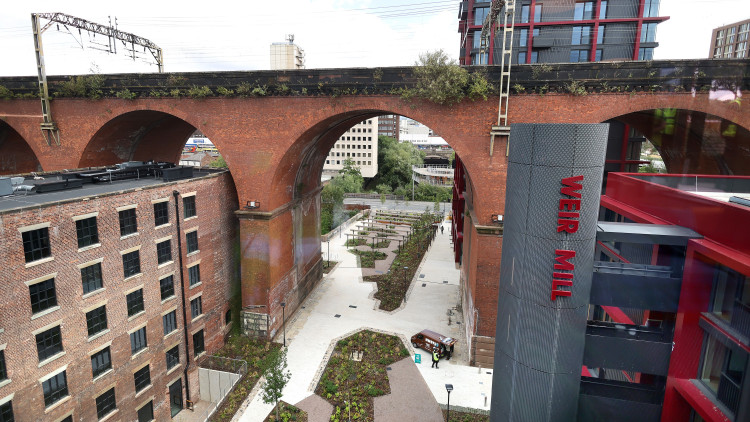 A sneak preview of Weir Mill, which promises to be one of Stockport's most exciting new neighbourhoods when it opens this year (Image - Sean Hansford)