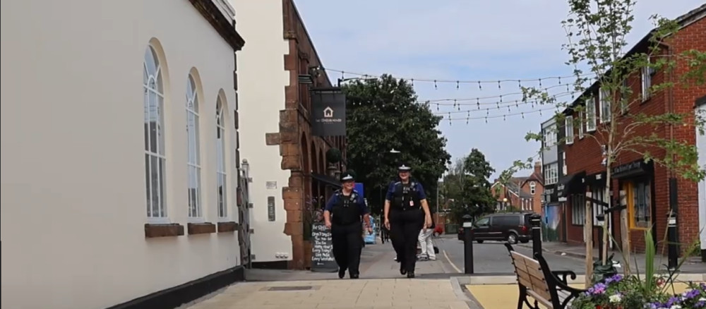 The break-ins were reported on Friday morning (image via Warwickshire Police)