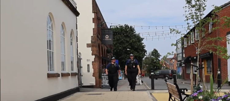 The break-ins were reported on Friday morning (image via Warwickshire Police)