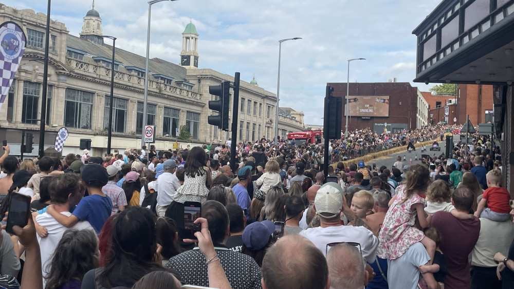 Sunday 9 August saw the Krazy Races soapbox event return to Stockport town centre, bringing thousands of visitors (Image - Nub News)