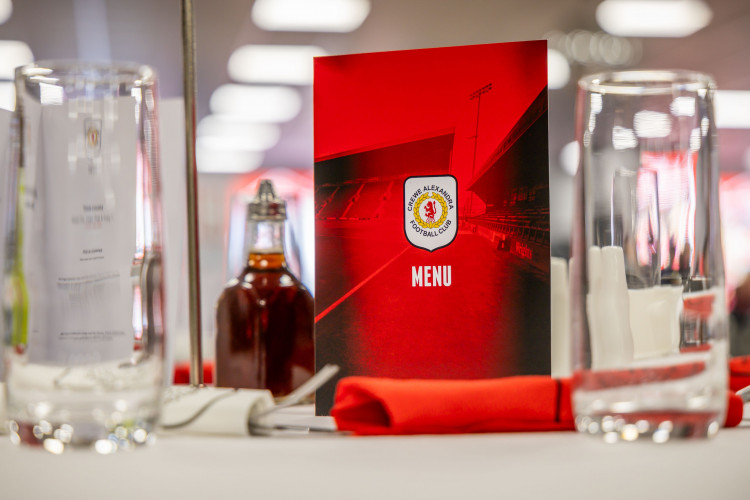 Hospitality: Crewe Alexandra v Shrewsbury Town