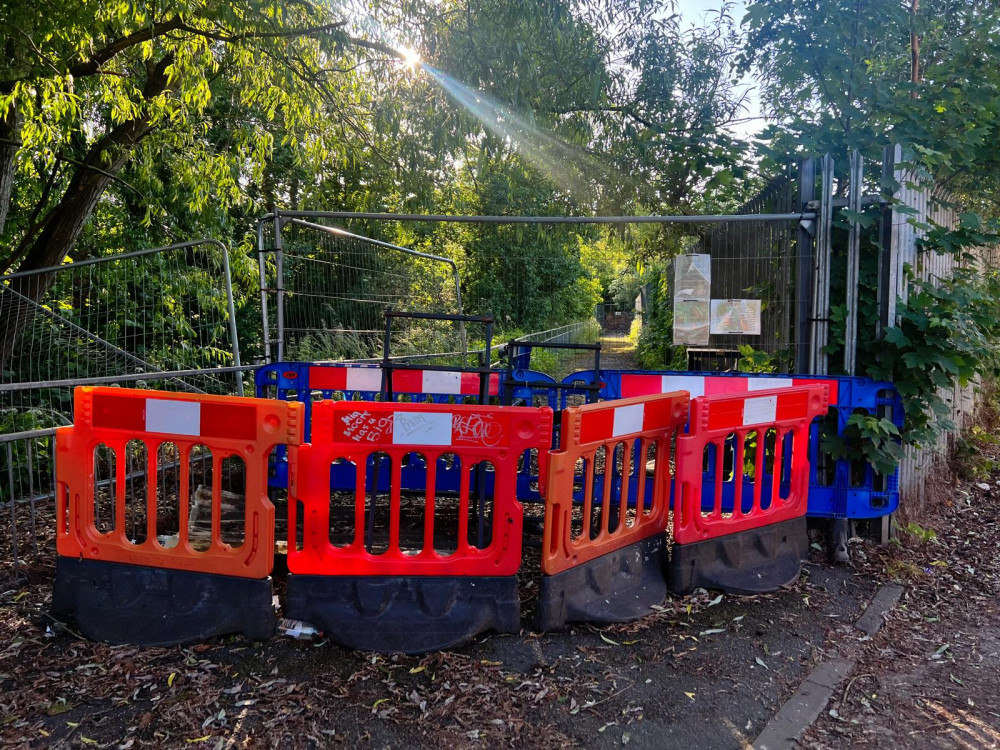 Cheshire East Council has shared an update on the Black Lane footbridge rebuild (Credit: Nub News)