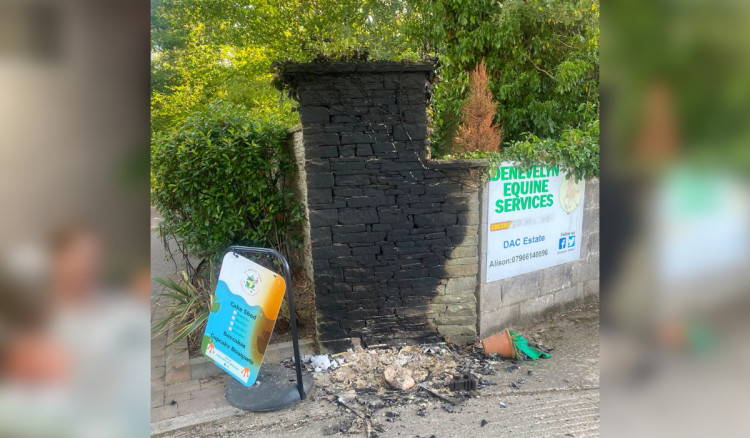 La Petite Frog Cake Shed in Eaton has been burnt down (Credit: Supplied)